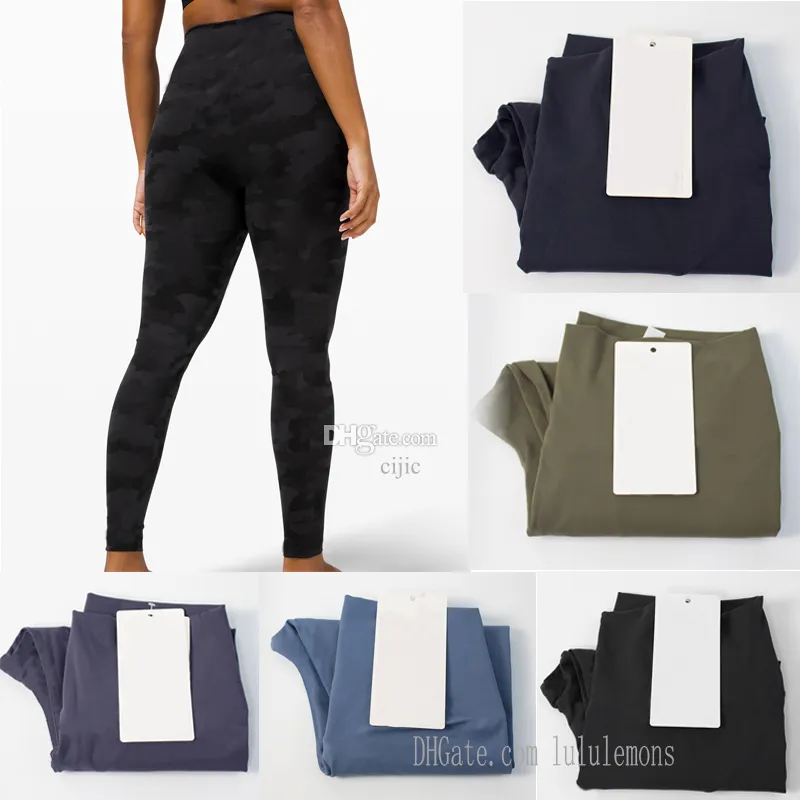 Womens Cheap Yoga Leggings Align Outfit High Lu 25 Waist Sports Gym Wear  Leggings Lulu Sport Outdoor Pant Legging From Cijic, $38.2