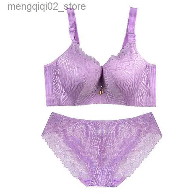 Bras Sets FallSweet Plus Size Bra Set Women Push Up Lace Brassiere And Briefs  Set Underwear Set Panties D E Cup Xl 2xl 3xl 4xl Q230922 From Mengqiqi02,  $6.86