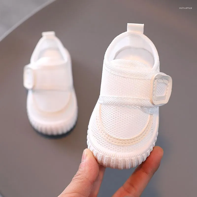 First Walkers Hollow Breathable Mesh Baby Shoes Summer Toddler Boys And Girls Non-slip