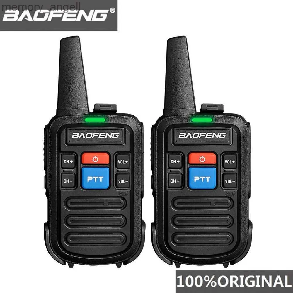 Walkie Talkie 2 PCS BAOFENG BF-C50 MINI WAKIE TAKEIE KIDS PORTABLE HAM RADIO COMUNICADOR UHF PTT WOKI TOKI HANDY TWOWEA RADIO HF TRNSCEIVER HKD230922