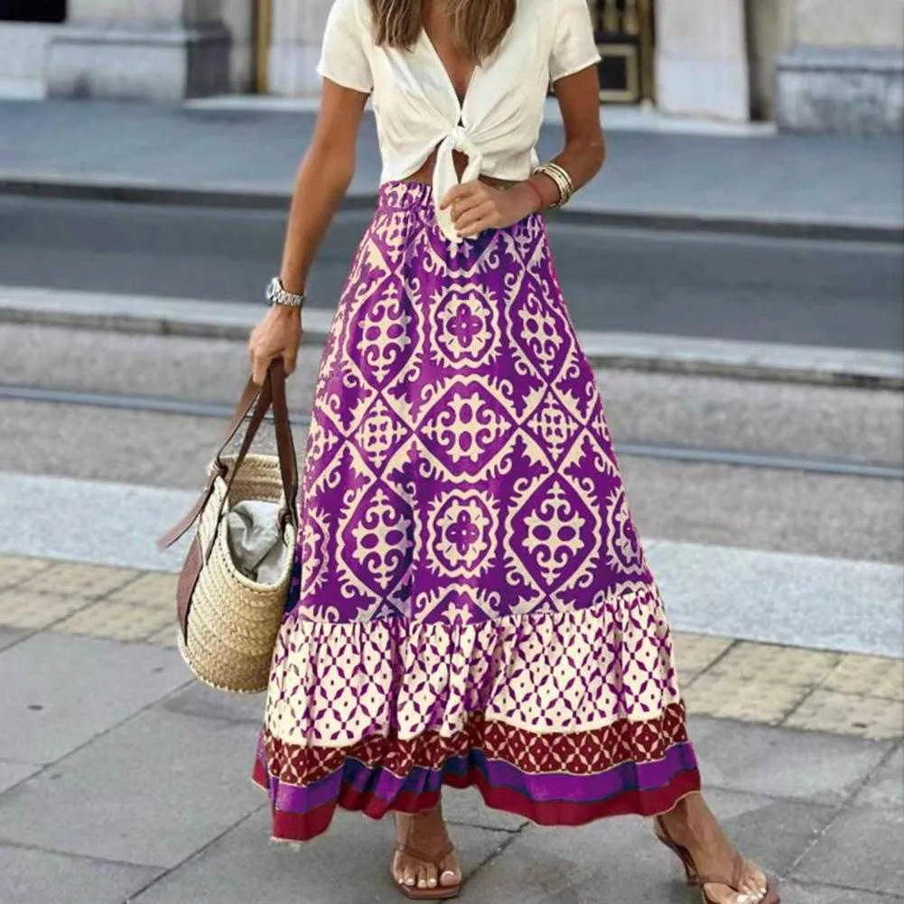 Long summer top skirts vintage