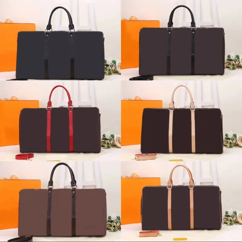 Große Leder-Reisetasche, Designer-Reisetasche, 55 Keepall-Gepäcktaschen für Urlaub, Business, Sport, Handtaschen, Luxus-Reisetasche, Leder, lässig, modern, Weekender-Tasche xb060