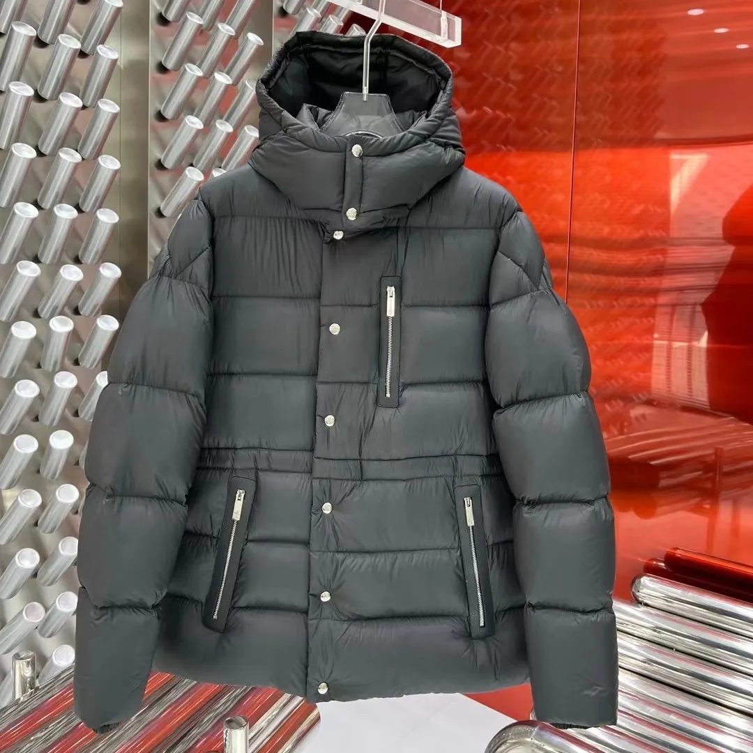 Homme Bauges Doudoune Designer Parka d'hiver à capuche