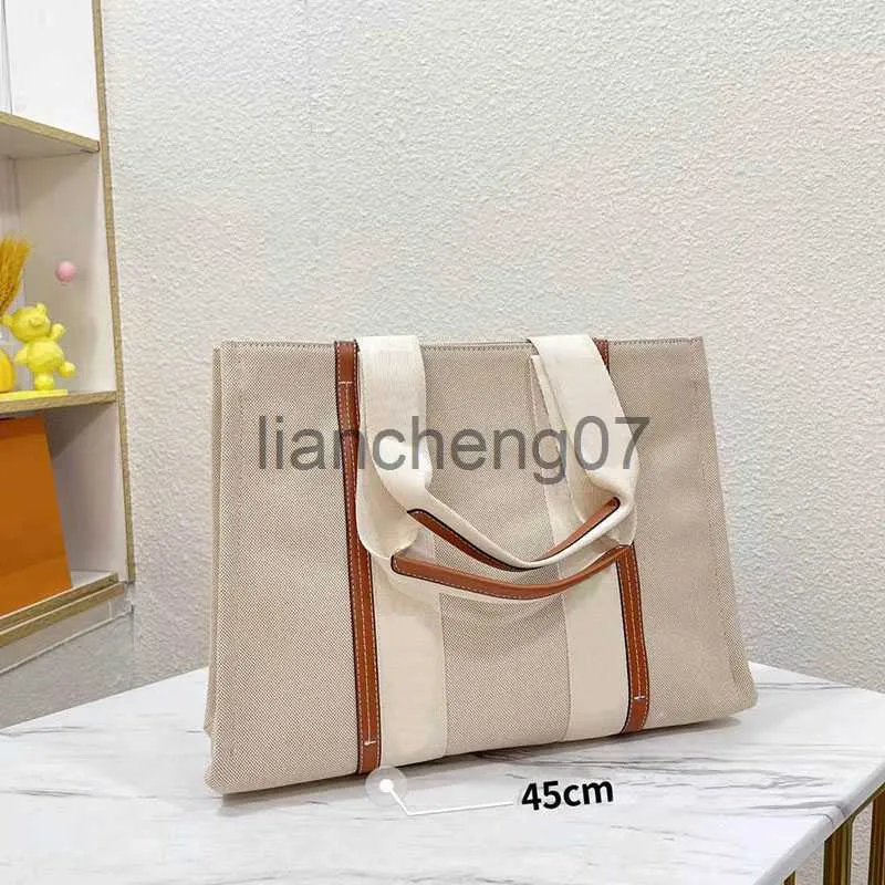 Sacs de soirée Sac à main Lady Shopping Sac Designer Sacs fourre-tout Femme Grand Shopper Sac à bandoulière Petites dames Mode WOODY Totes Taille moyenne Toile de haute qualité Femmes Han