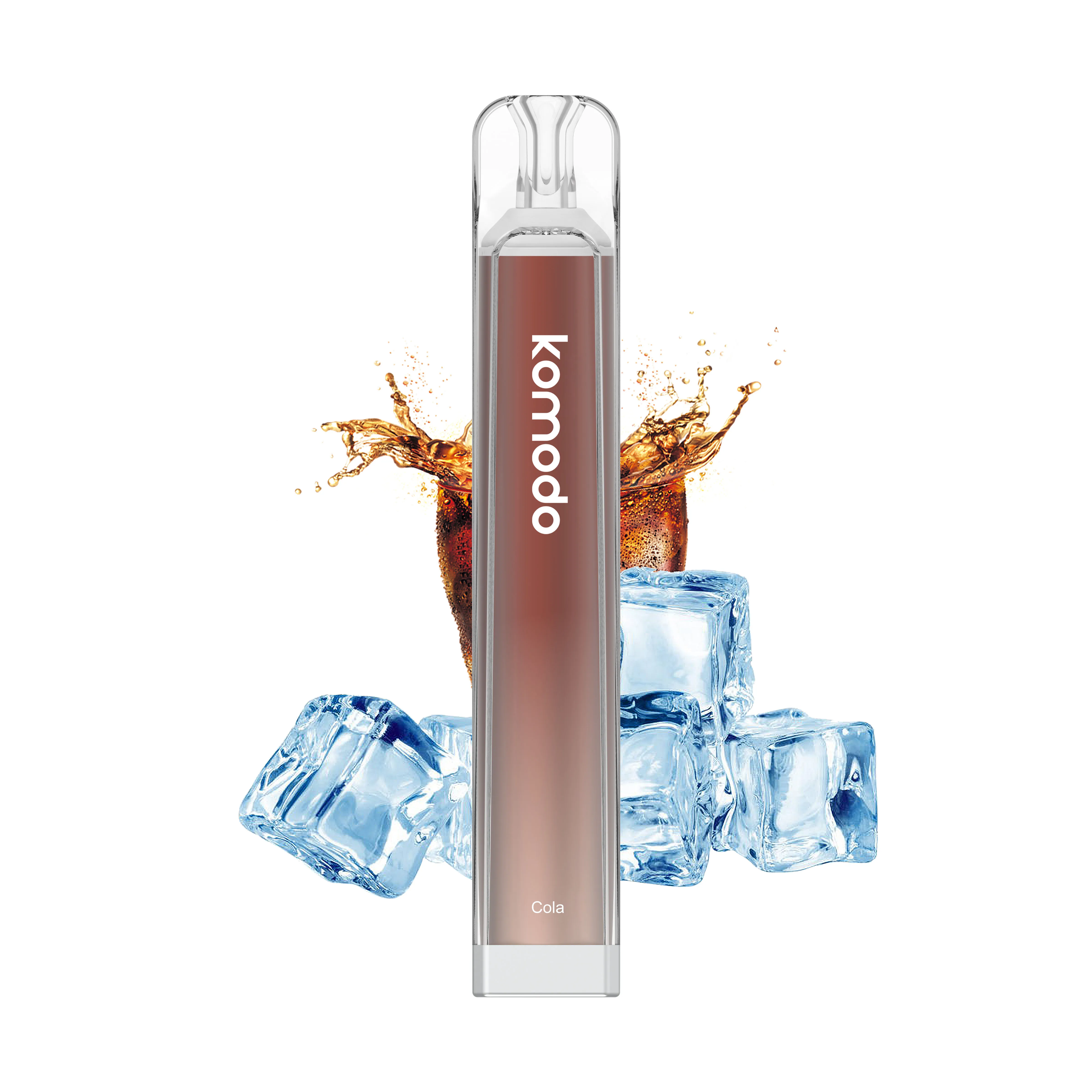 Komodo Mini 600 Puffs Crystal Design świecą