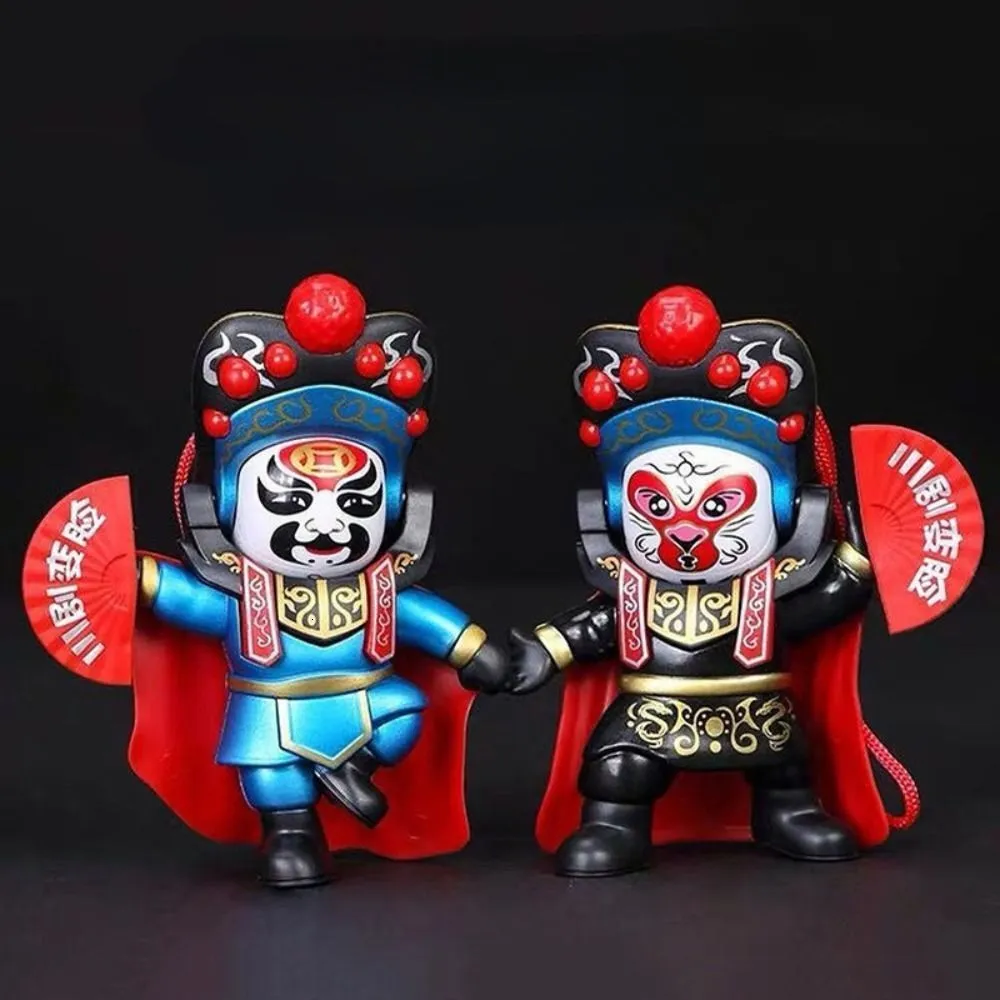 Dockor möter förändrad dockadekoration Peking Opera Collectible Model Creative Fashion Figur Toys Children S Special Gifts 230922