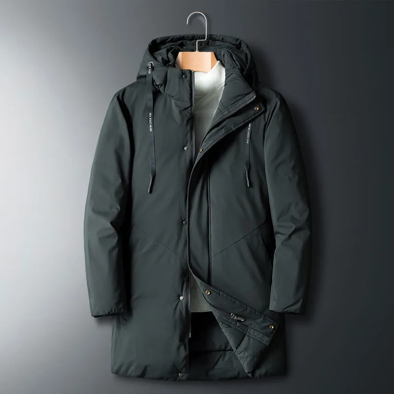 Mens Down Parkas Thick Parka Coat Oversize 6XL 7XL 8XL Brand Keep Warm Winter Black Blue Red Padded Jacket 230922