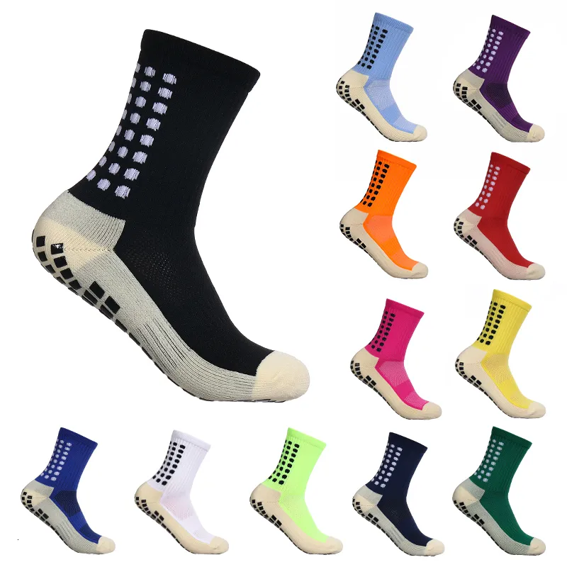 Sportsocken 12 Paar Neue Fußball Herren Damen rutschfeste Silikonunterseite Fußball Rugby Tennis Volleyball Badminton 230918