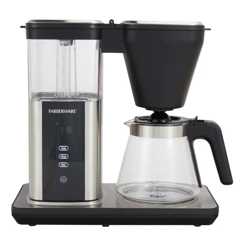 9 Cup Coffee Maker High Temp Drip Black Programmable From Caferacer 1 194.68 DHgate.Com