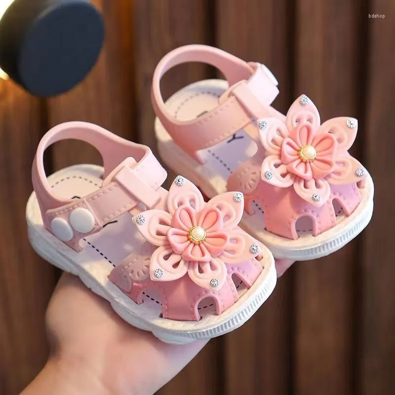 Premiers marcheurs t b b gar on fille sandales plage enfant en bas ge chaussures bout ferm n infantile respirant