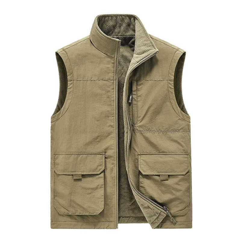VEKDONE 2023 Clearance Men's Casual Outdoor Vest Lightweight Sleeveless Zip  Up Breathable Multi-Pocket Fishing Safari Travel Vests Outwear