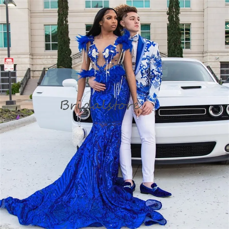 Embellished Gown Macy's Prom Dresses Royal Blue Royal Blue Sleeveless Mermaid Prom Dress With Beadings And Sequins Embellished Gown Macy's Prom Dresses Royal Blue Royal Blue Sleeveless Mermaid Prom Dress With Beadings And Sequins