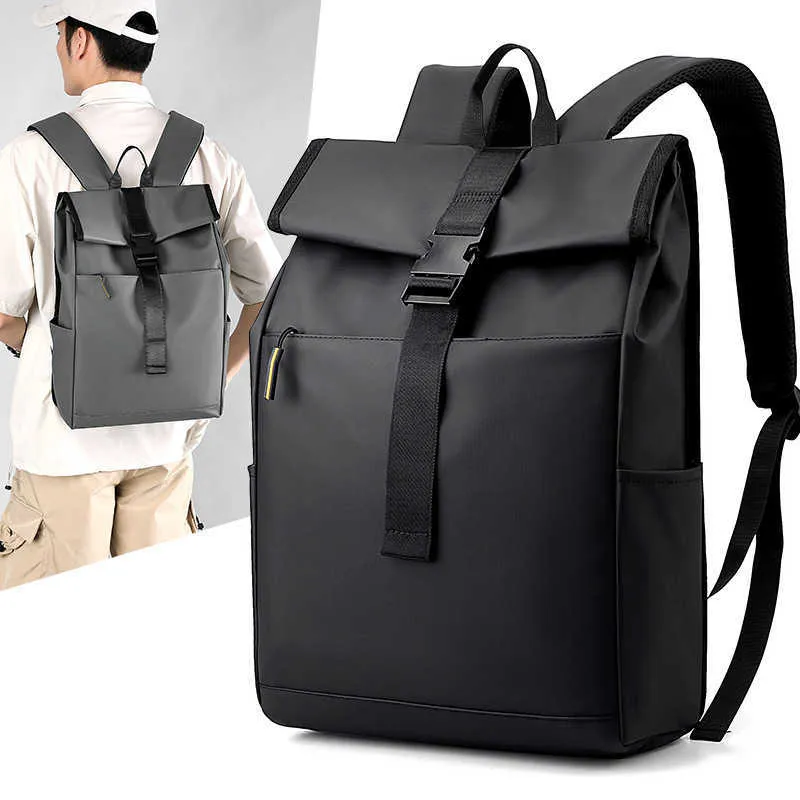 Новый минималистичный и модный мужской рюкзак для отдыха, дорожная сумка, рюкзак для компьютера, легкий студенческий рюкзак с принтом 230922