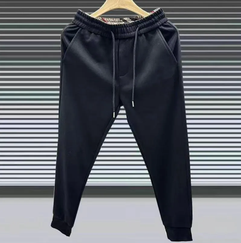 Nova primavera outono calças masculinas hip hop pantalones alta rua casual carga calça com corredores streetwear calças harajuku roupas a02