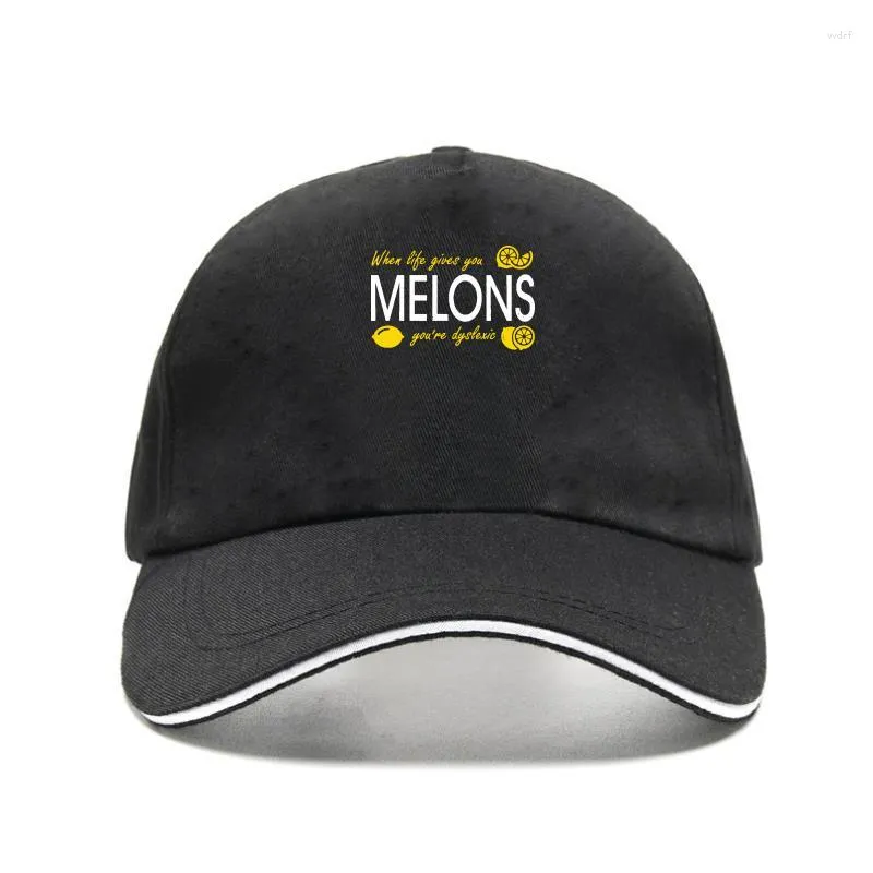 Ball Caps 2023 Summer Solid Color Mesh Basic When Life Gives You Melons Youre Dyslexic Baseball Cap Drink Party Birthday Gift