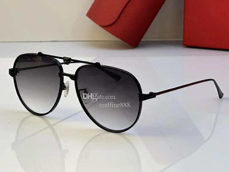 Realfine 5A Eyewear Catier CT0418S CT0419S Santos De Occhiali da sole firmati di lusso per uomo donna con scatola di stoffa per occhiali