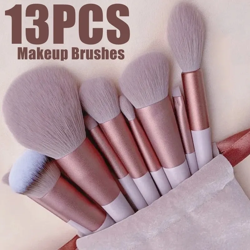 Makeup Brushes Tools 13st Stör Eye Shadow Foundation Women Cosmetic Brush Eyeshadow Blush Powder Blending Beauty Make Make Up 230922