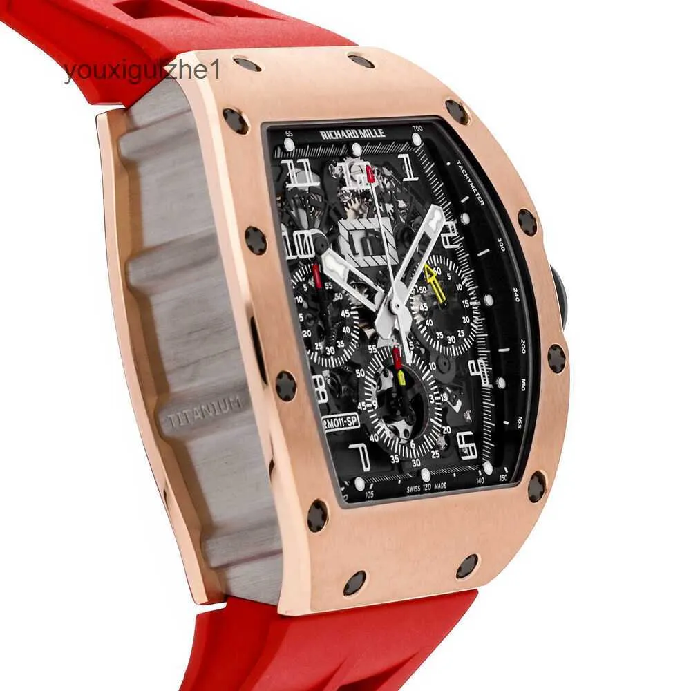 Richarder Milles Swiss Mechanical Watch Tourbillon Movement RM011