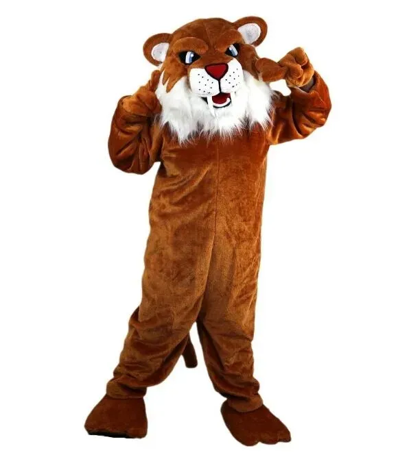 Halloween haute qualité Jaguar tigre léopard mascotte Costume dessin animé déguisement expédition rapide taille adulte