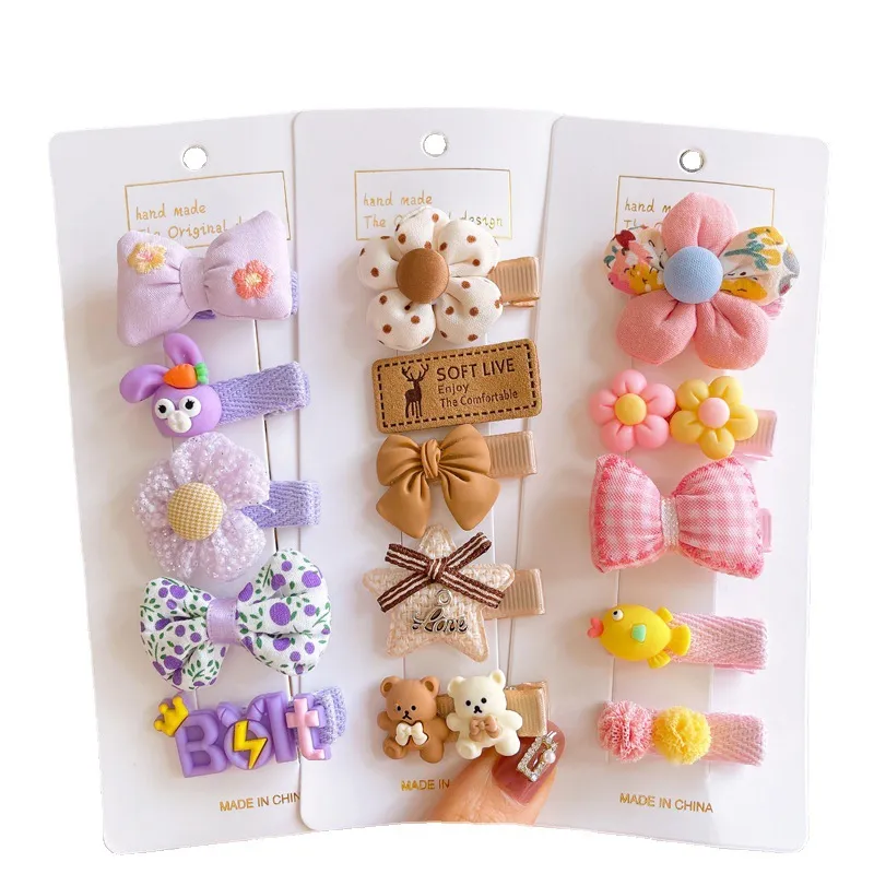 Cute Baby Hair Clips Gentle Secure Toddler Hair Accessories