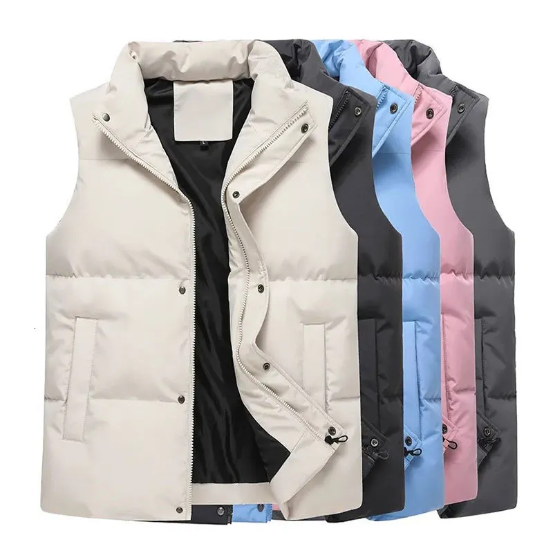 Men's Vests Heated Vest 8XL Solid Fashion Autumn Women's Jacket Large Size High Quality Sleeveless Warm Coats Fishing Cold 230921