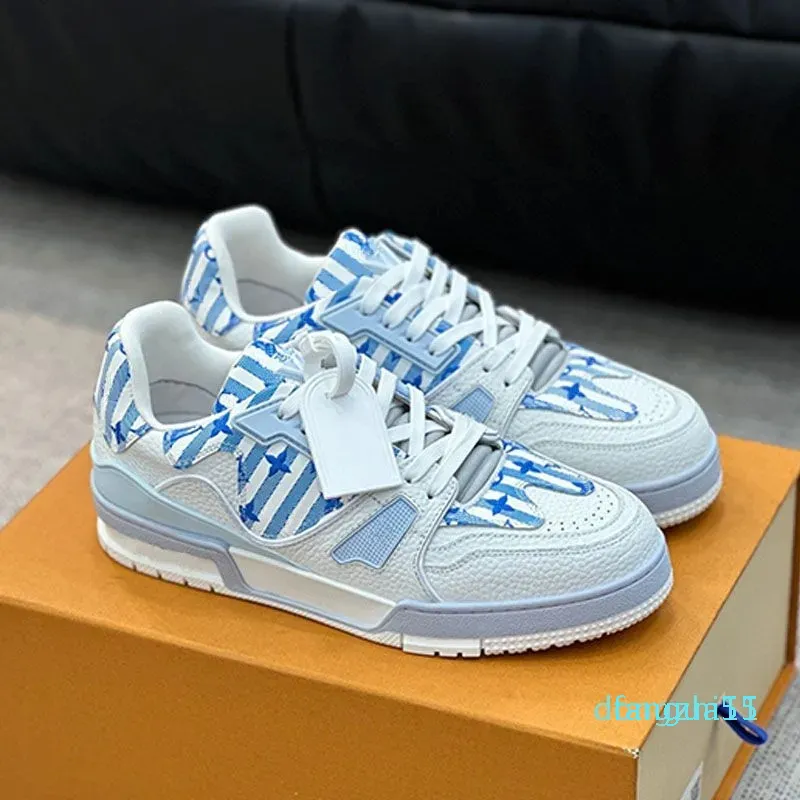 23SS New Season Designer Top Baskets de luxe Embossed Soft Calfskin Blanc Modèle Semelle extérieure Hommes Style Fashion Basketball Chaussures Designer Inspiré Chaussures de sport