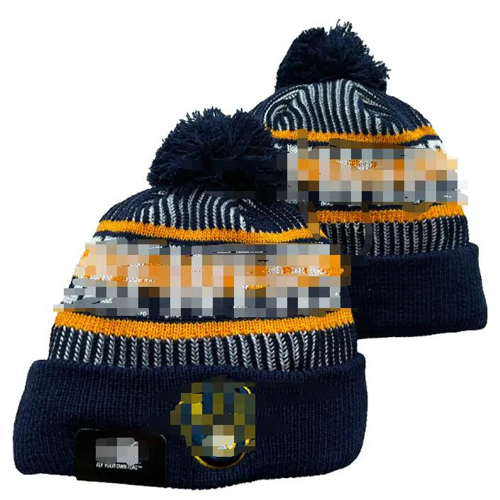 Luxusmützen Brewers Beanie Los Angeles Designer Winter Bean Männer Frauen Modedesign Strickmützen Herbst Wollmütze Buchstabe Jacquard Unisex Warmer Totenkopf Sport Strickmütze