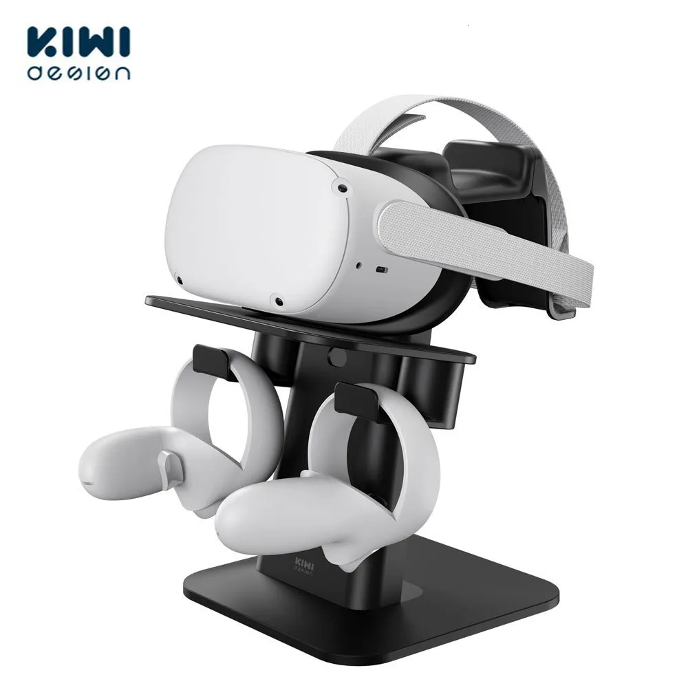 Accessori VRAR Design KIWI Supporto VR aggiornato Display per visore e stazione di montaggio supporto controller per Oculus Quest 2HTC Vive Stand 230922