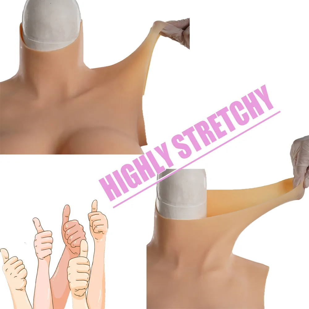 Silicone Breast Forms for Crossdressers, Transgender - Realistic