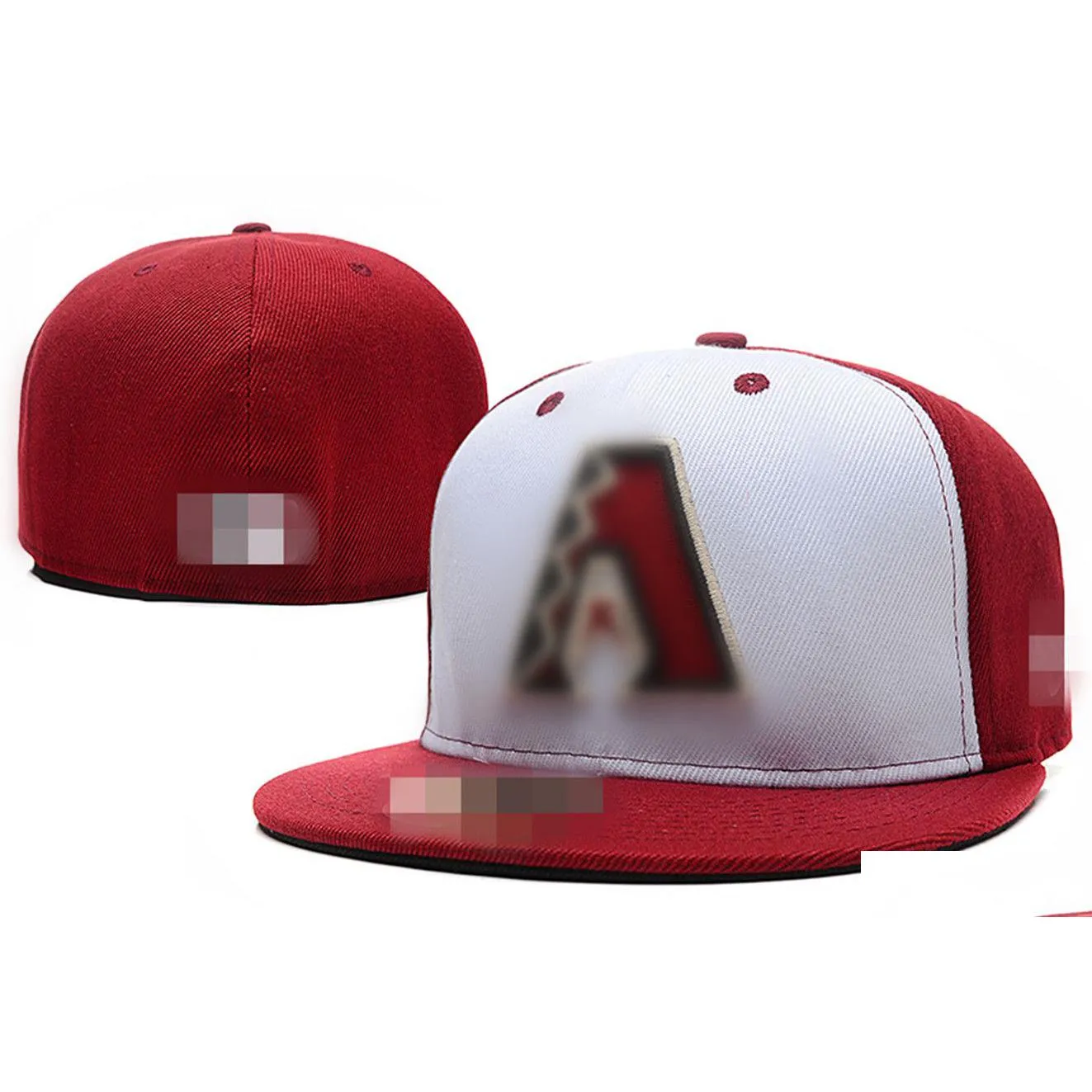 Ball Caps Men Fashion Hip Hop Snapback Hats Arizona Flat Peak Fl Size Closed All Team Fitted In 7- 8 H6-7.14 Drop Delivery Accessori Dhzwv