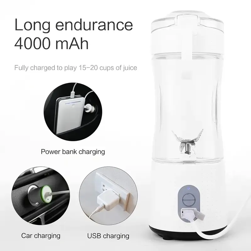 380ml Portable Blender For Shakes And Smoothies: Personal Size Single Serve  Travel Fruit Juicer Mixer Cup With Rechargeable USB Small Electric  Individual Mini From Lightingledworld, $23.72