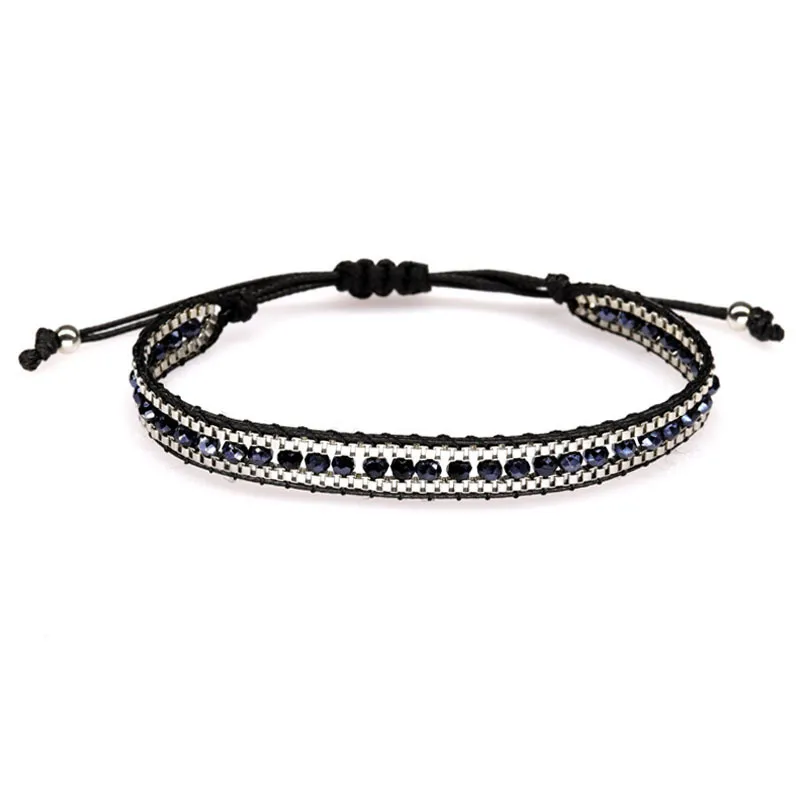 Bohemian Hand Woven Bracelets Diamond Beaded Bracelet Friendship Bracelet