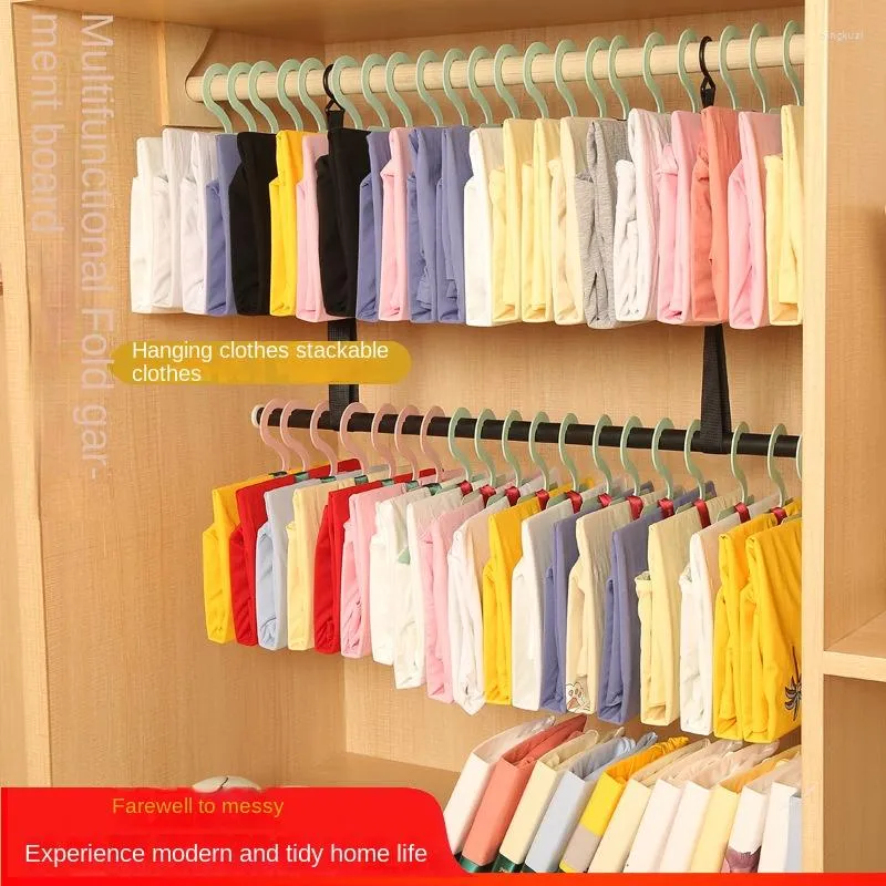 DHgate Lazy Mans Folding Hangers Multipurpose Clothes Sweater Organizer Board Home Garden