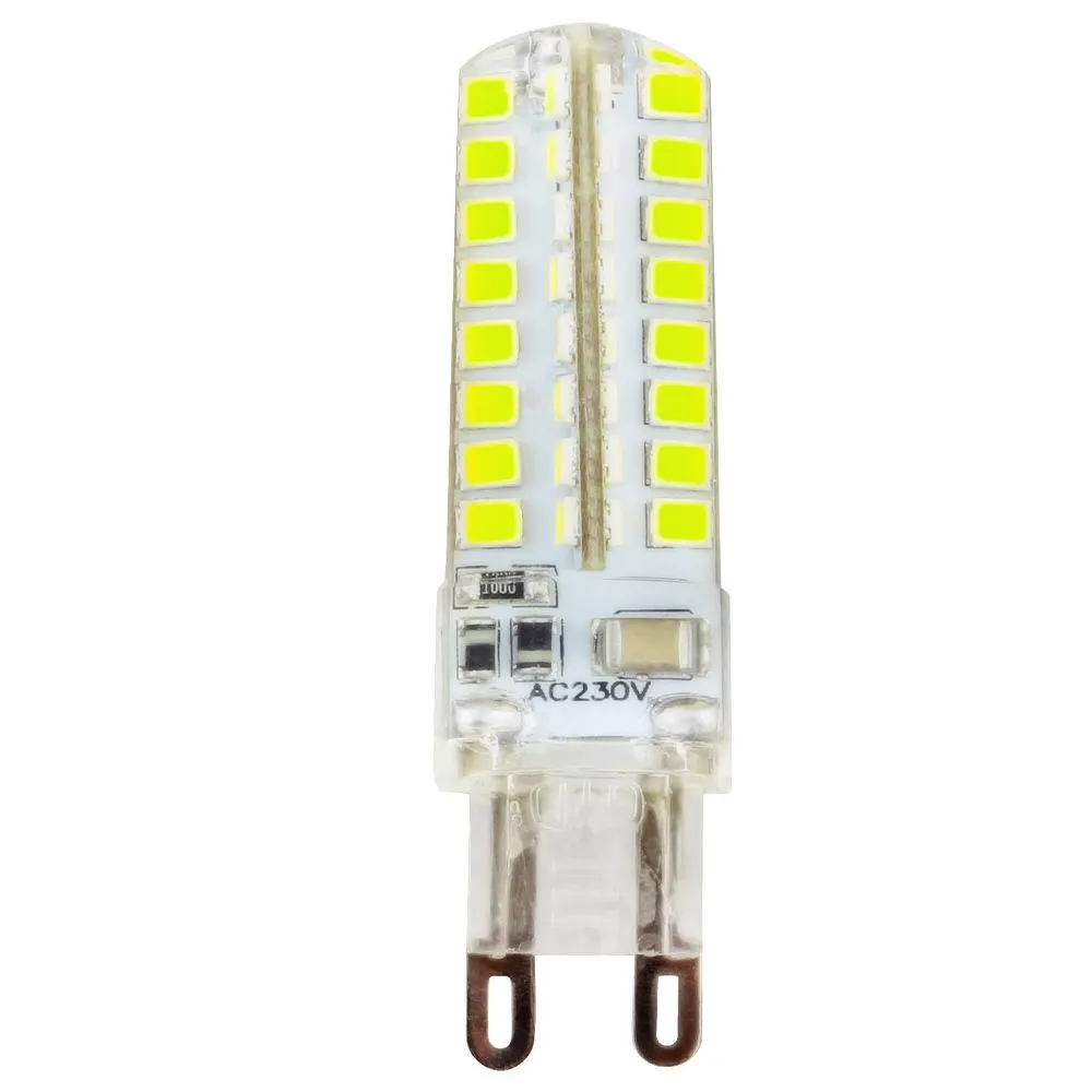 G9 G4 white/warm 3W 3014 2835 SMD 64LEDs AC110V-130V AC220v-240V LED Lamp Bulb chandelier lamp 360 Beam Angle DHL ship