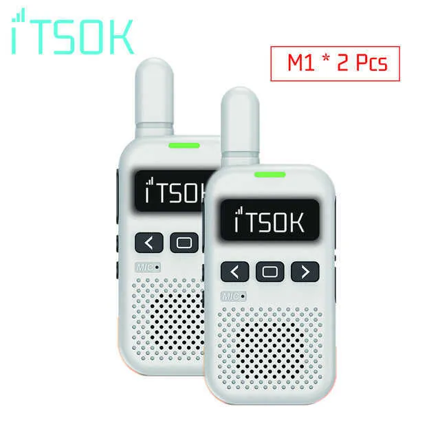 Talkie Walkie ITSOK M1 Cadeaux Tablette Fuselage Coloré Radio  Bidirectionnelle Longue Portée UHF Talkie Walkie Mini Jouets Pour Enfants  Garçons HKD230922 Du 27,3 €