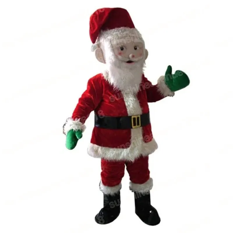 Halloween Santa Claus Mascot Costume Högkvalitativ tecknad temakaraktär Karnival Vuxna storlek Julfödelsedagsfest Fancy Dräkt