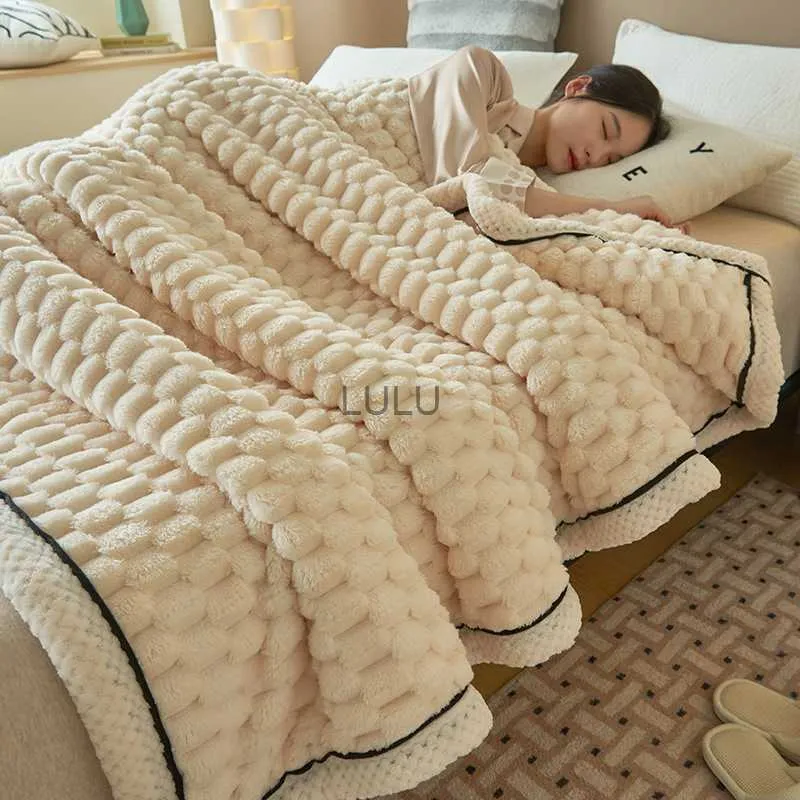 Coperte Tartaruga Velluto Autunno Inverno Calda Coperta per dormire Morbida e confortevole Coperte in pile di flanella per letto Accogliente coperta termica ispessita HKD230922