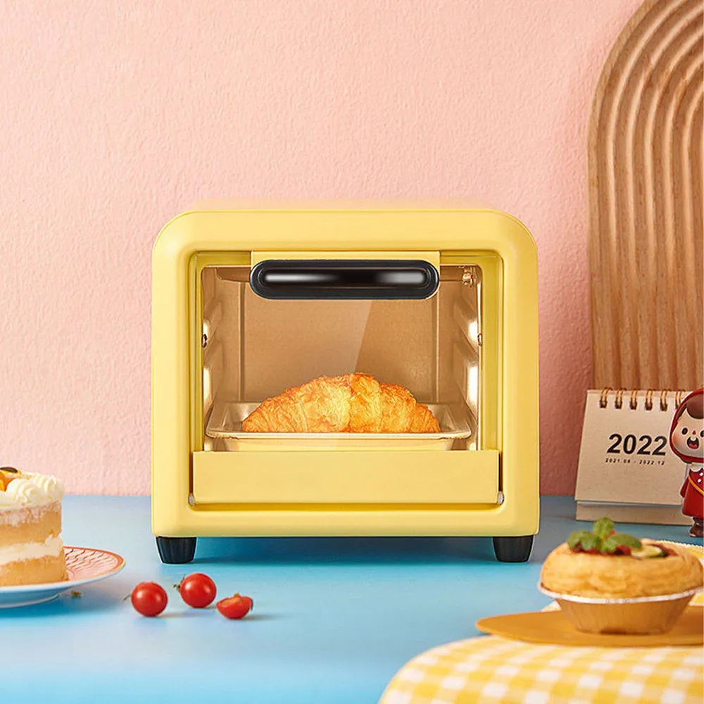 Mini four à micro-ondes 5L, 300W, 220V, pour Pizza, crêpes, boulangerie,  four à rôtir, gril, Machine à petit déjeuner, biscuits, gâteaux, pain