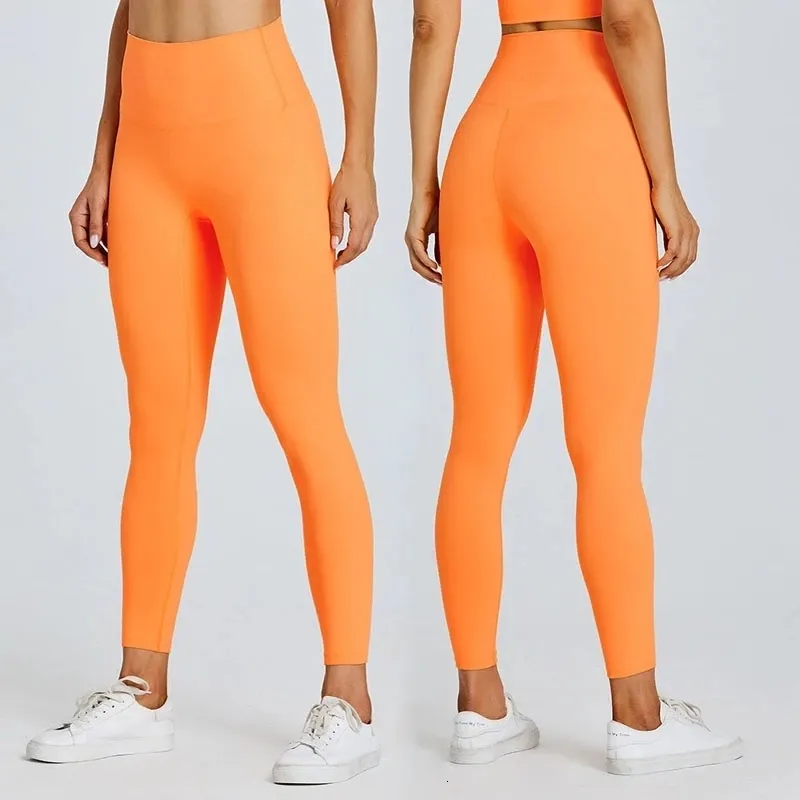 Kadın Pantolon Capris Nwt Kadınlar Sevimli 25 "Fitness Çıplak Hissediz Sıkı Cepler 4way Stretch Tozlar Lady Streçlik 230921