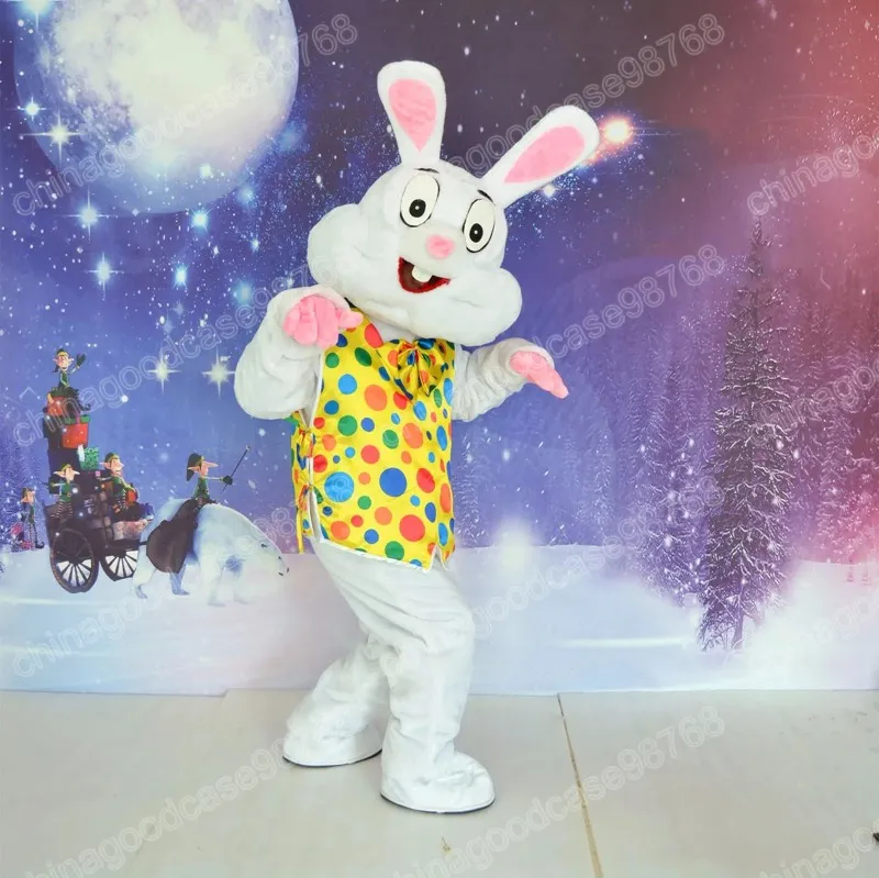 Costume Da Mascotte Di Coniglio Con Giubbotto Pasquale Di Alta Qualità  Vestito Da Festa Operato Da Halloween Di Alta Qualità Vestito Da  Personaggio Dei Cartoni Animati Vestito Da Carnevale Unisex Adulti Da