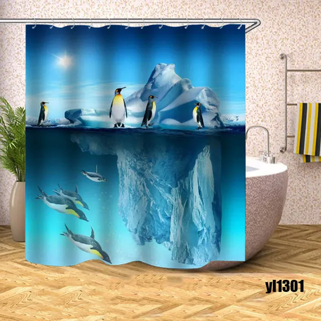 Shower Curtains Tropical Fish Shower Curtain Undersea Turtle Waterproof Bath  Curtains For Bathroom Bathtub Bathing Cover Large Wide Hooks 230922 From  Huo09, $13.26