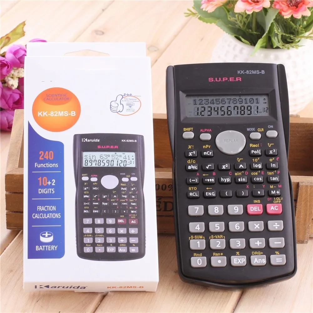 wholesale Calculators Portable Scientific Calculator Stationery School Office Engineering Multifunction School Engineering Scientific Tool 230922