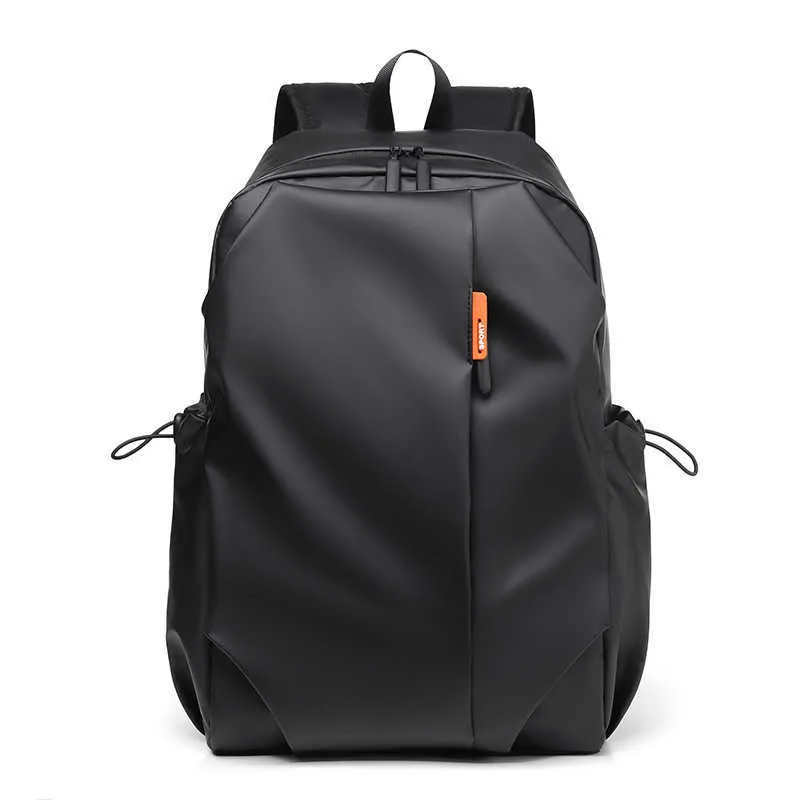 New Fashion Large Capacity Backpack Men s Laptop Bag Straight Backpack Small Batch 230922
