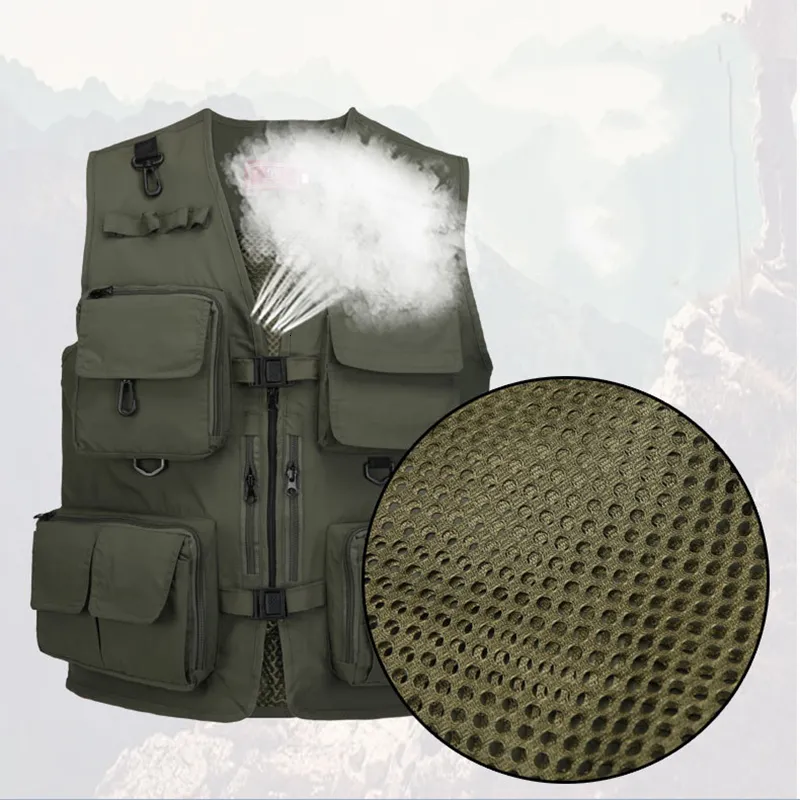 Gilet Uomo Casual Scarpe Antinfortunistiche Per Attività All'aria Aperta - EXPLORER Smanicato Uomo Estivo Cotone Leggero