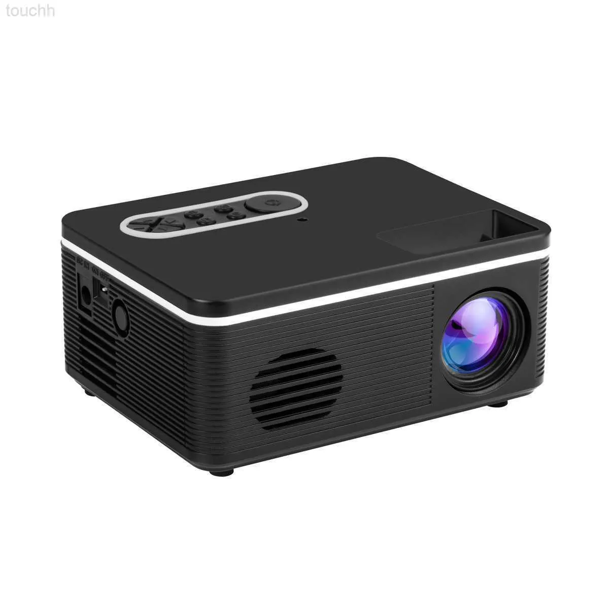 Projectoren Nieuwe S361/H90 Mini Projectoren Thuis Grensoverschrijdende LED Draagbare Micro HD 1080P Projector L230921 L230923