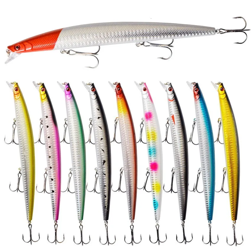 Baits Lures Selling 18cm 24g Big Long Fish Minnow Sea Fishing Lure