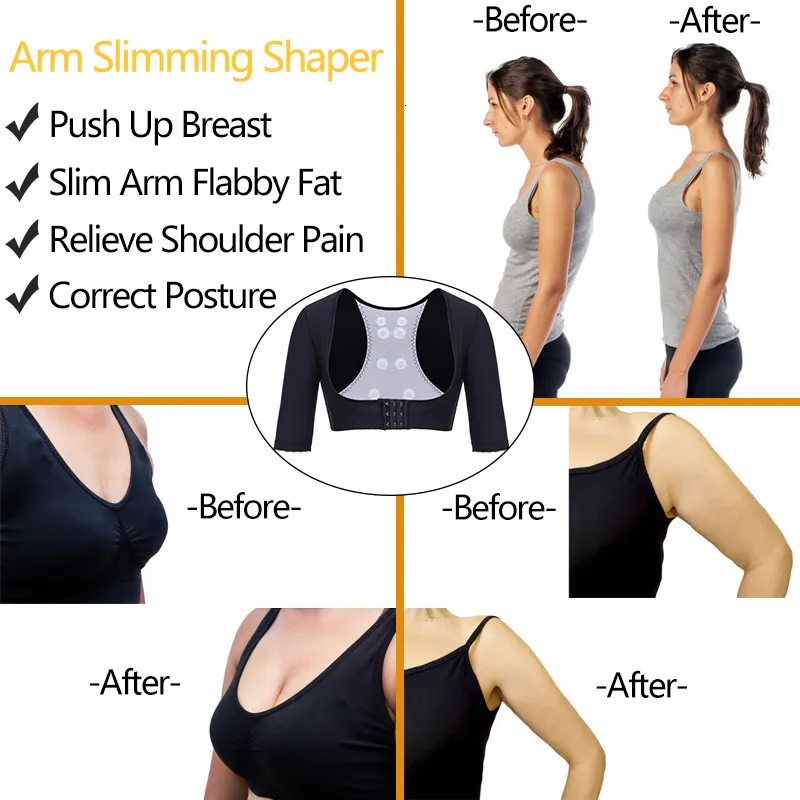 Arm Shaper Compression Sleeve Women Weight Loss Upper Slimming Posture  Corrector Top Shapewear Post Trimmer Slimmer 230921 From 10,89 €
