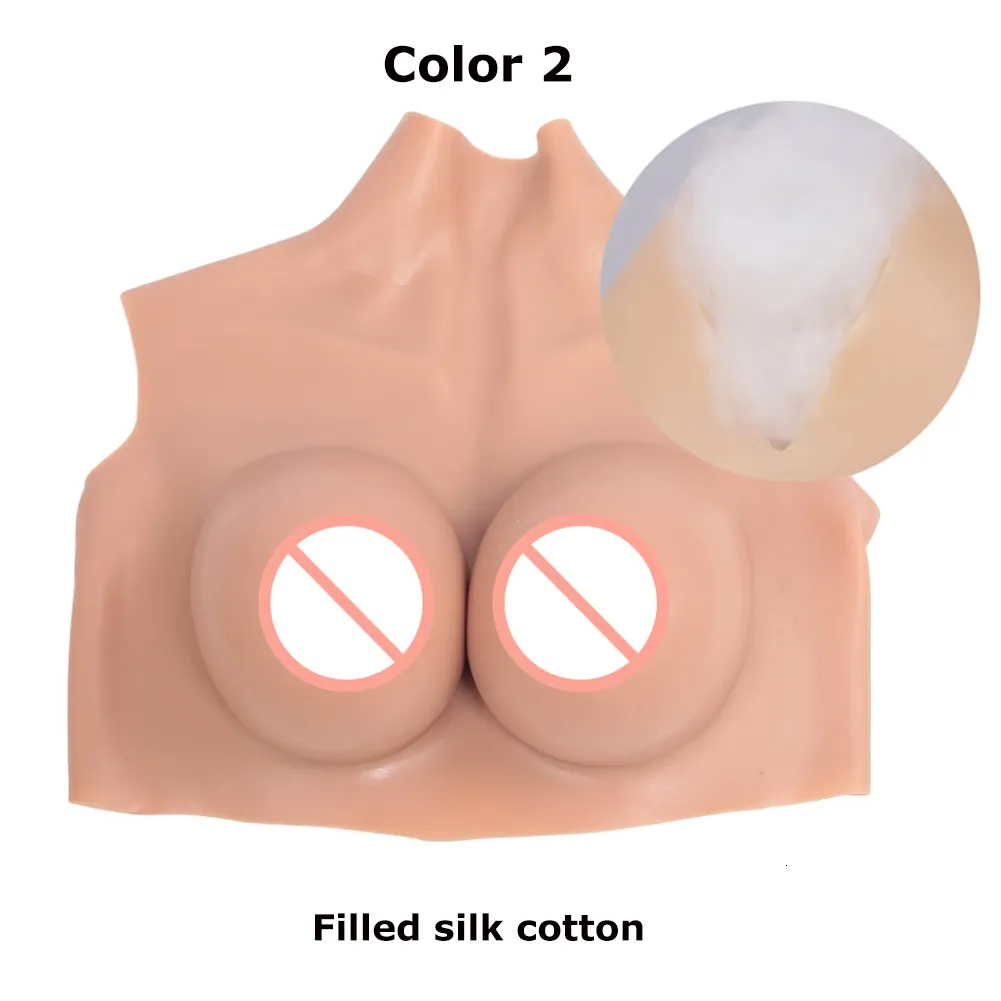 Silicone Breast Cotton Filled F Cup Realistic Breast Enhancer