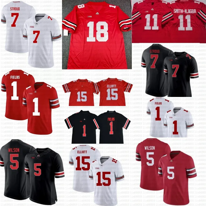 OSU Ohio State Buckeyes Football Jersey College Marvin Harrison Jr. Sonny Styles Emeka Egbuka J.T. Tuimoloau Sawyer Henderson George Kyle McCord Tate Hicks