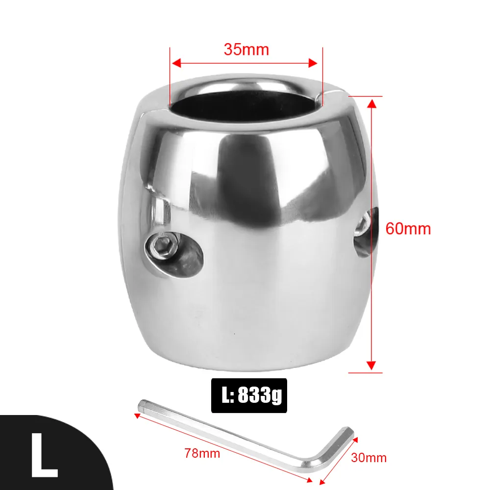 penisring 60mm Penisring aus Edelstahl oval